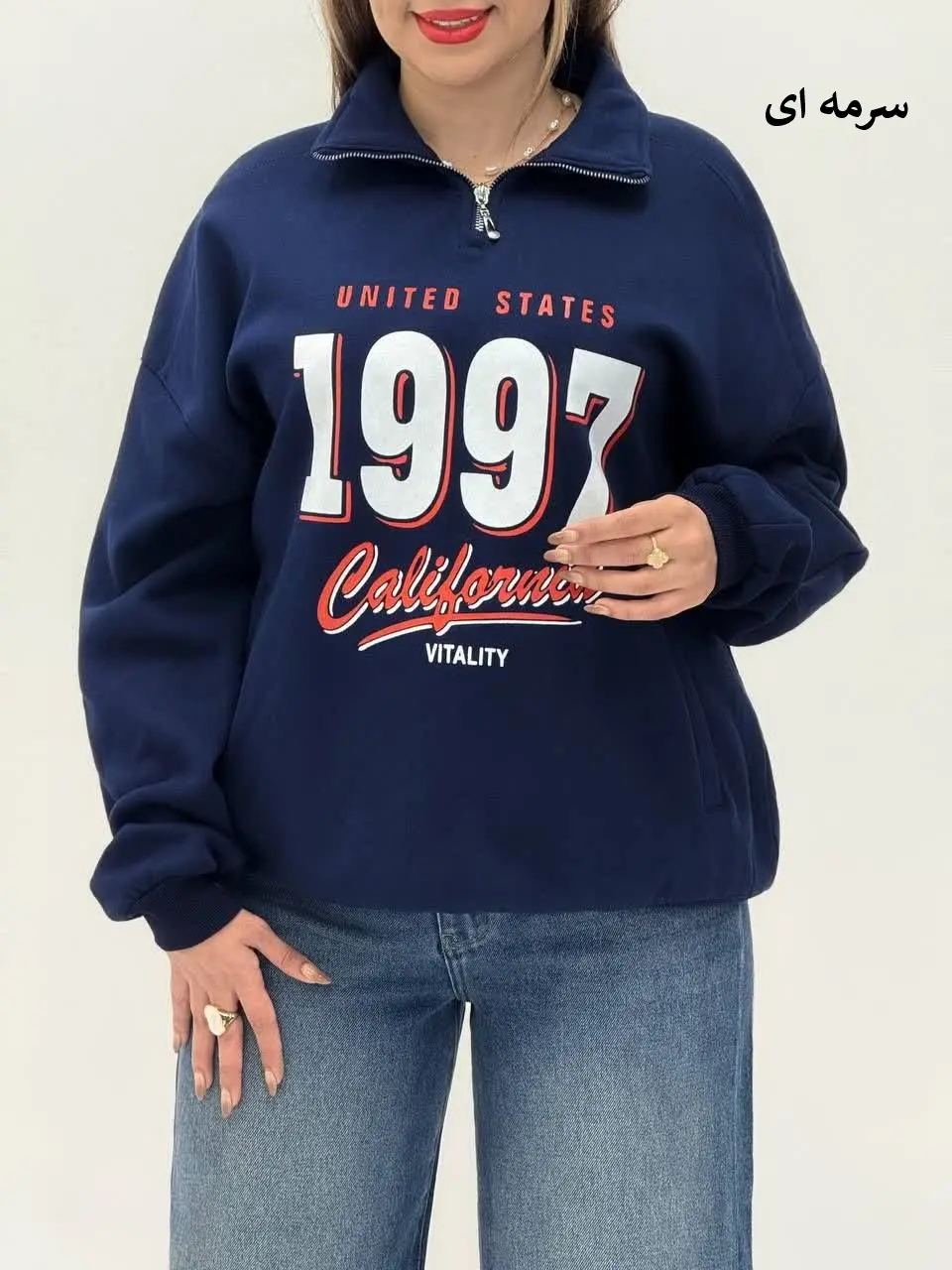 3561-دورس وارداتی نیم زیپ